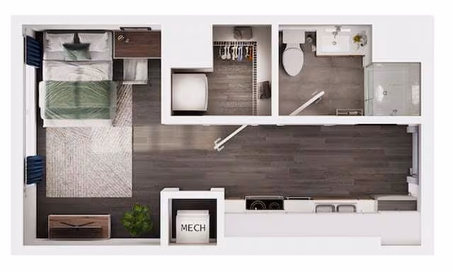 Unit Private Private floor plan